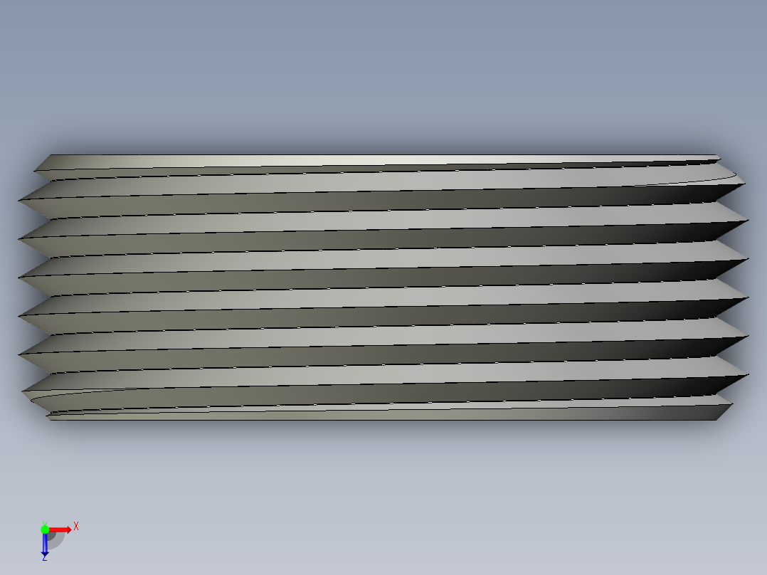 止付螺絲(貫通穴)MSWA,MSWAS-3D多系列多零件图纸模型俯视图