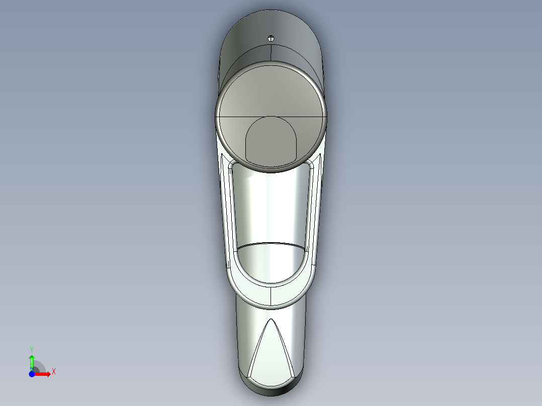 混水龙头前视图
