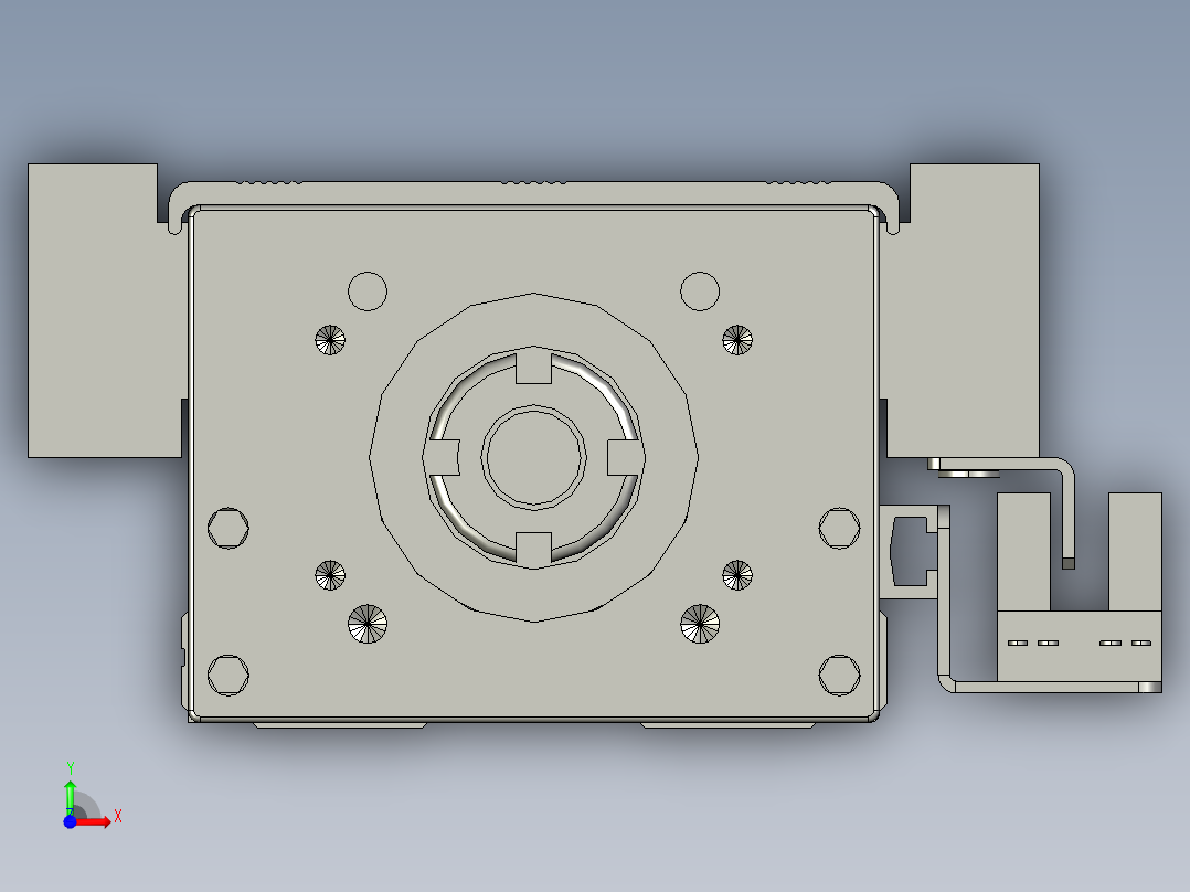 模组MK6010C-500A1-F0CS2.STEP前视图