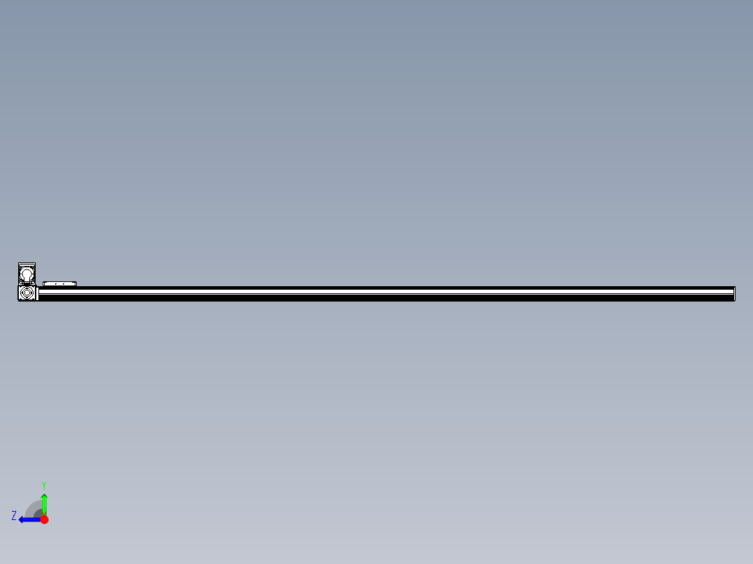 同步带全封闭直线模组TPA-HCB-105D-90-L2500-LU-C-P20-N3右视图