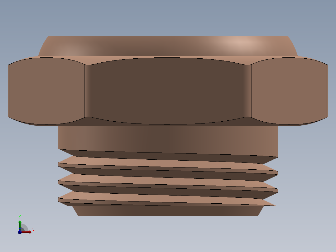 气动消声器前视图