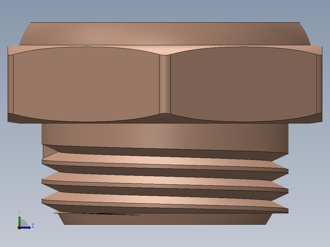 气动消声器左视图