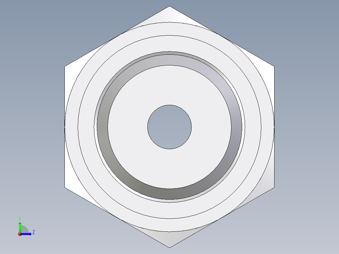 卡套式工业通用硬管接头EO_Swivel_connector_EGE08LREDCF左视图