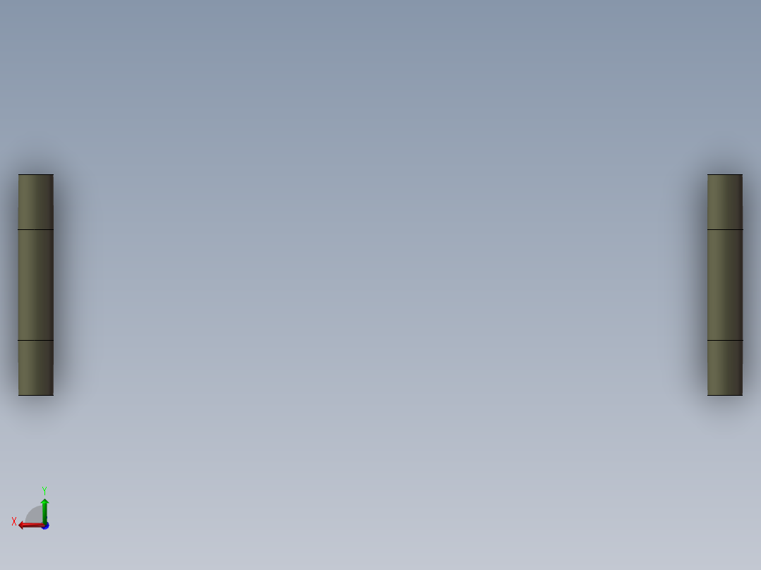 1米X0.3米皮带输送机构后视图