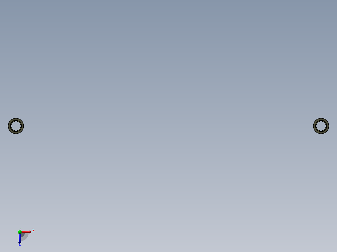 1米X0.3米皮带输送机构俯视图