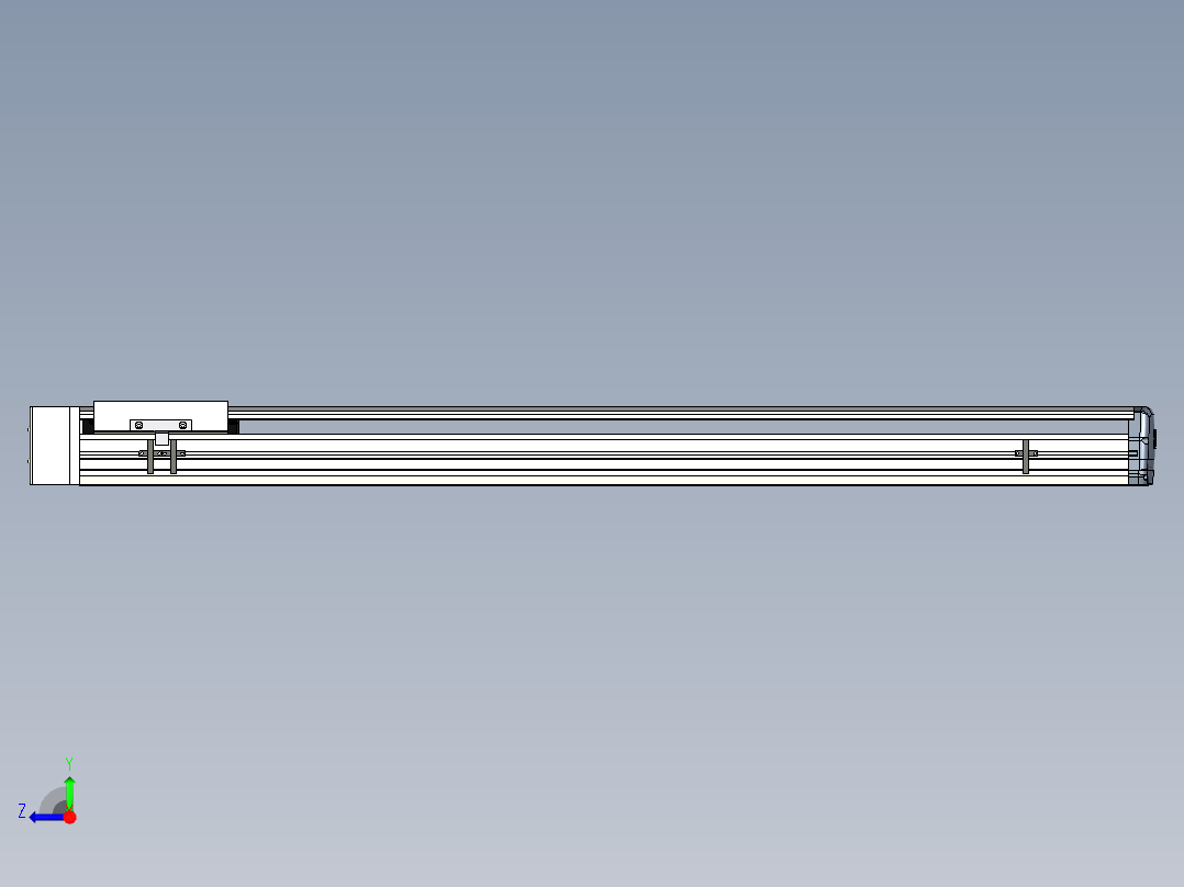 Toyo东佑达直线模组-ETH17-1000-BR-M75B右视图