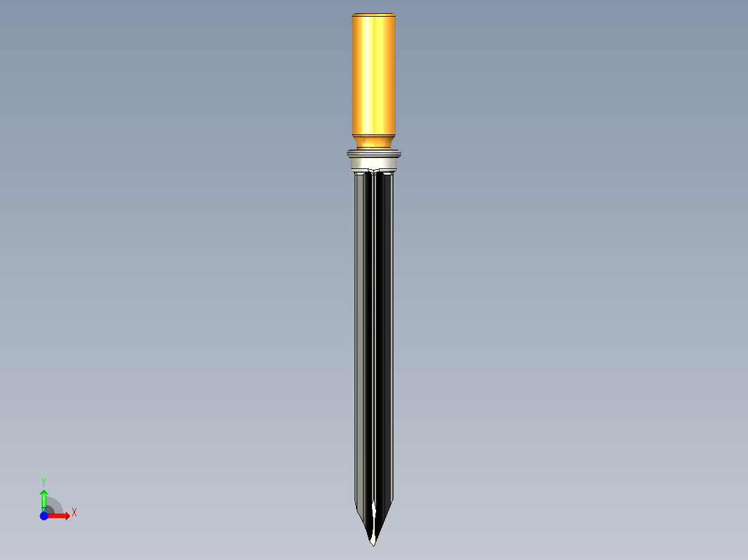 三菱军刺设计前视图