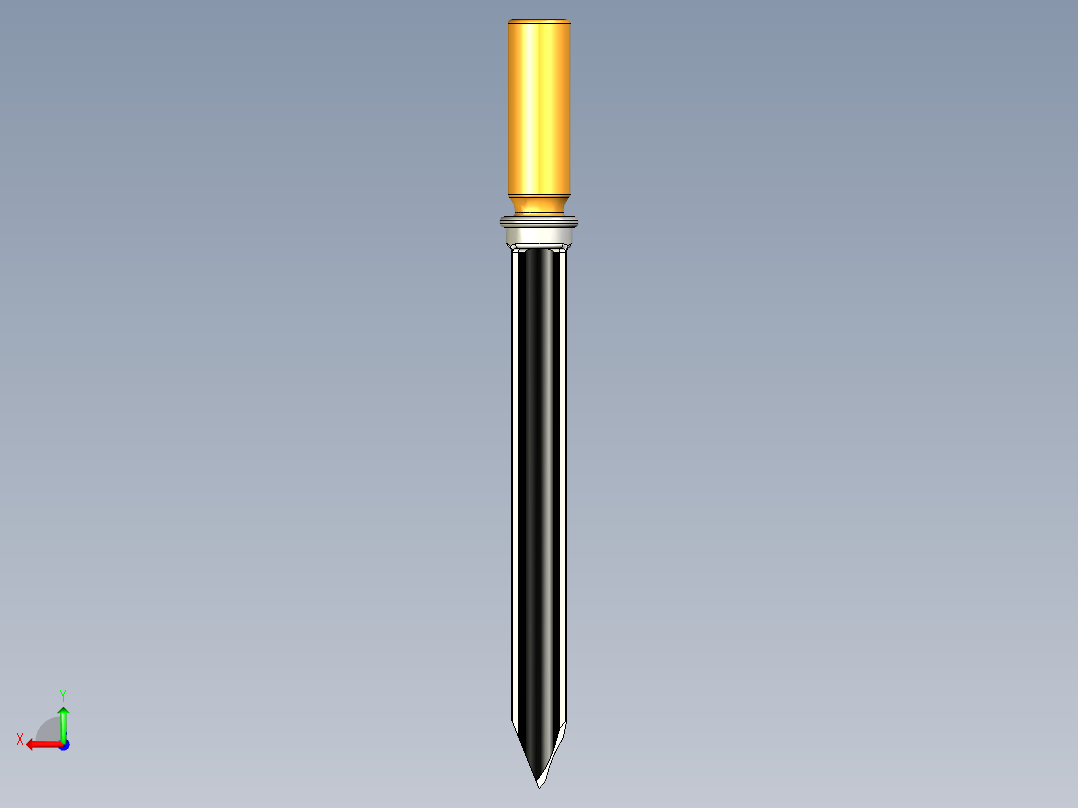 三菱军刺设计后视图