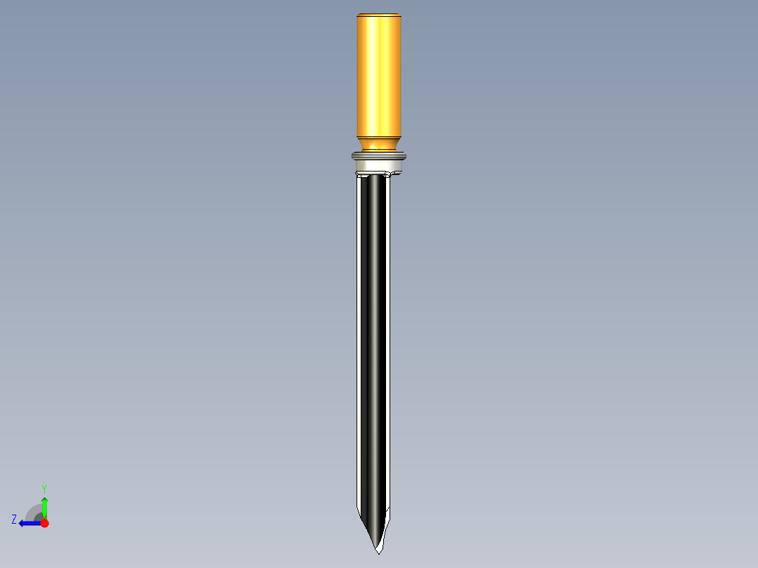 三菱军刺设计右视图