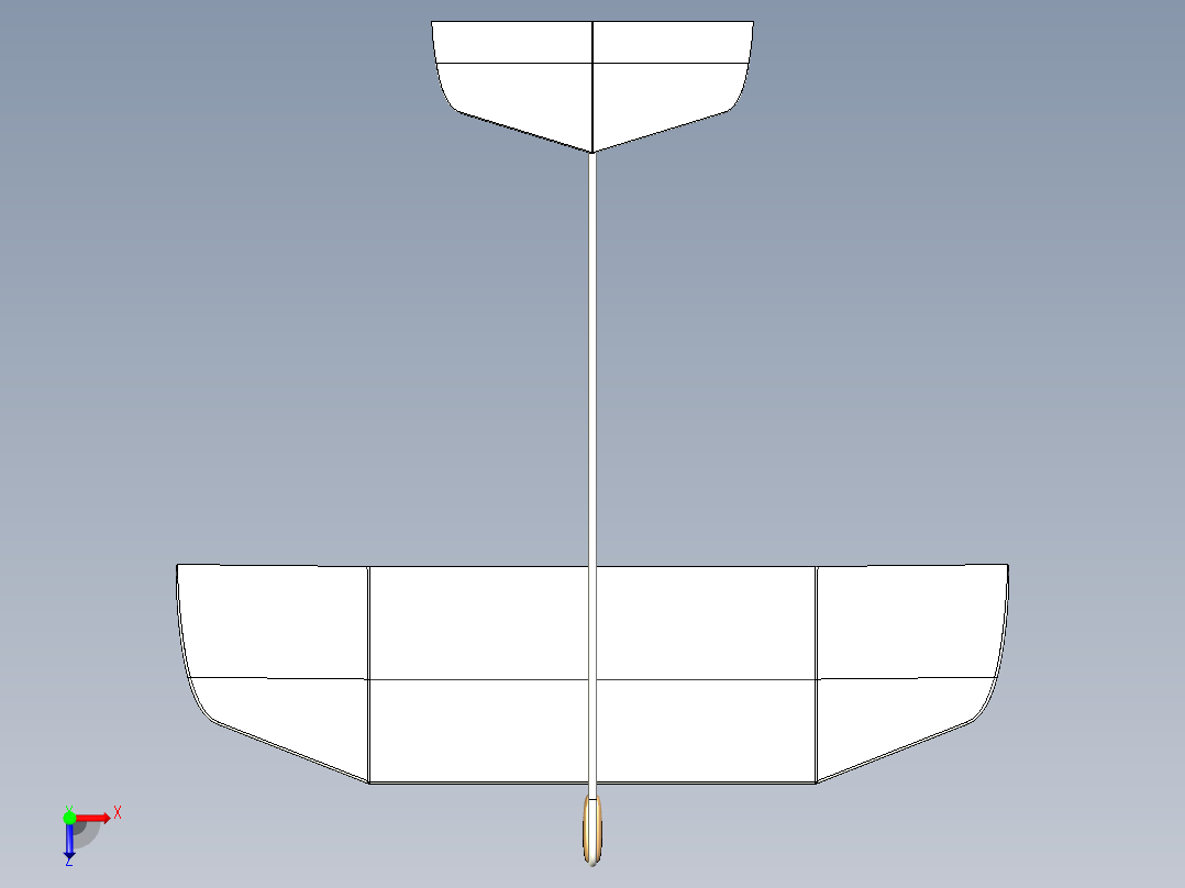 玩具飞机俯视图