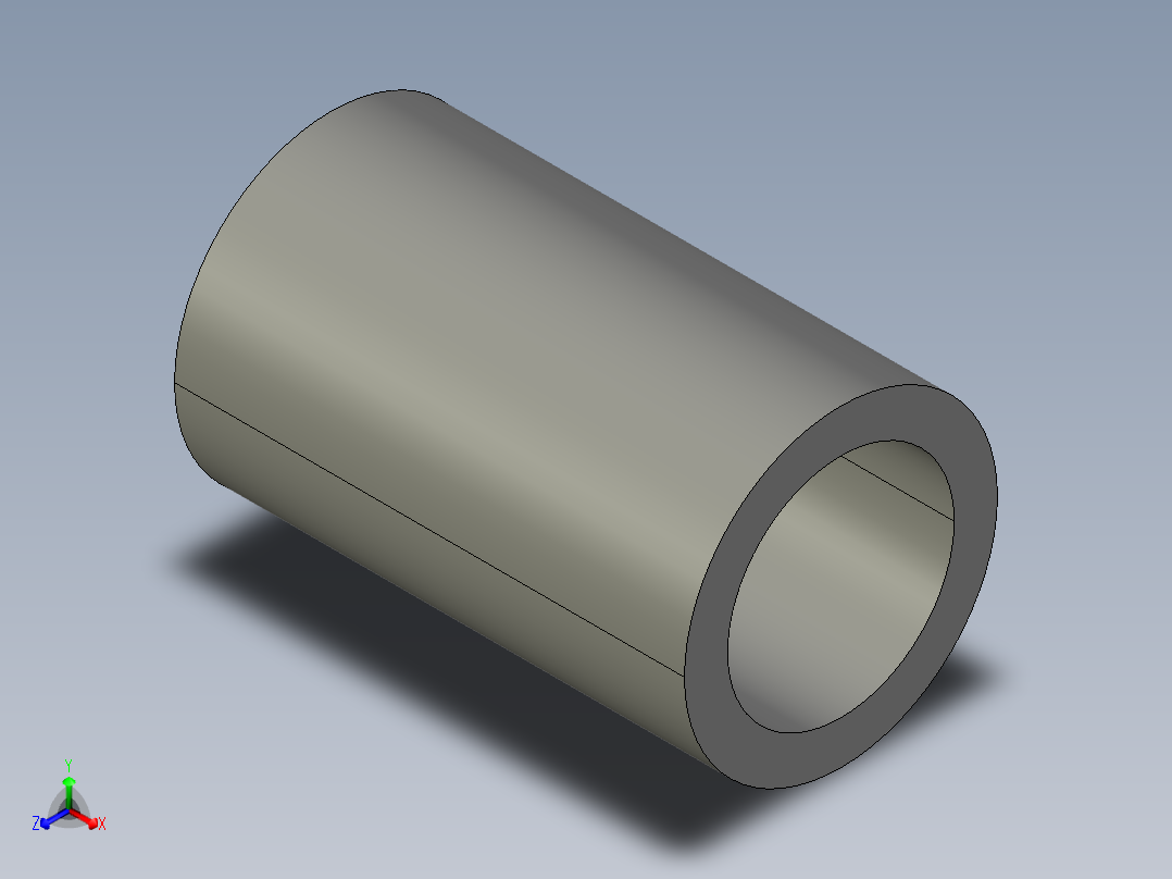 船舶管路系统SeaCor_Coupling_SxS_37J129005_0.5in正等轴测图