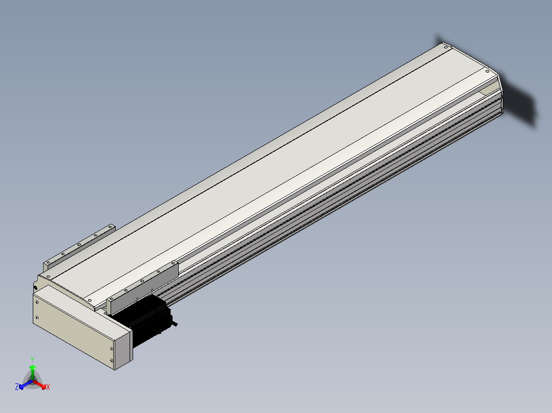 Toyo东佑达直线模组-ETH22-1050-BL-750W主视图