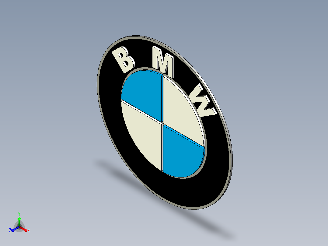 BMW车标主视图