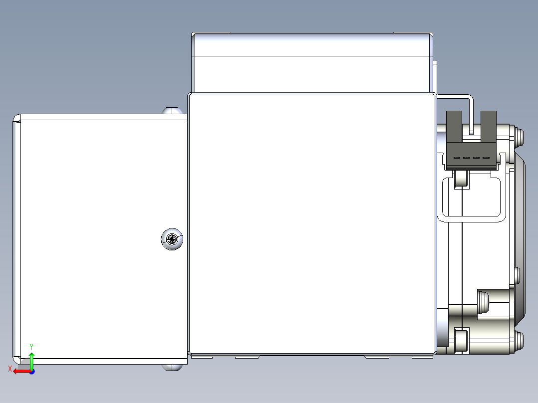 威洛博LB.GB同步带传动--欧规系列LB6A-L65-S550-BL后视图