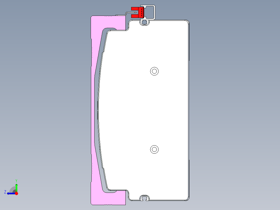 VF丝杆传动-一般环境VF22-L20-C-S1050-BC-P75-C4右视图