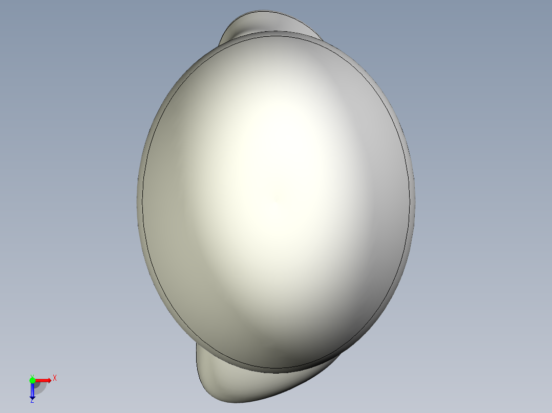 外骨骼腿假肢模型俯视图