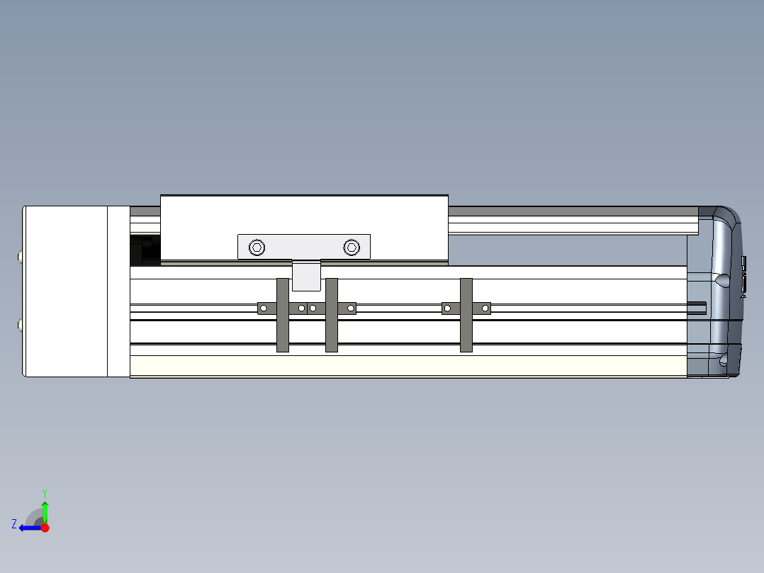 Toyo东佑达直线模组-ETH17-100-BR-M40B右视图