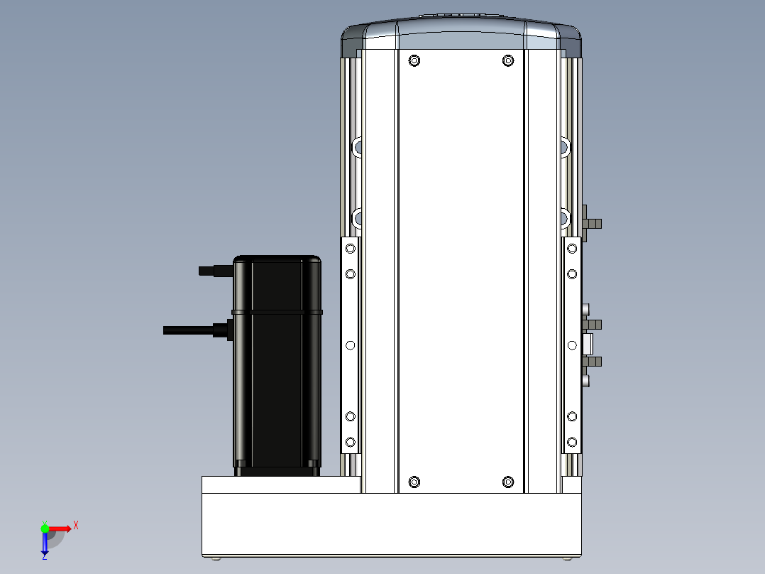 Toyo东佑达直线模组-ETH17-100-BR-M40B俯视图