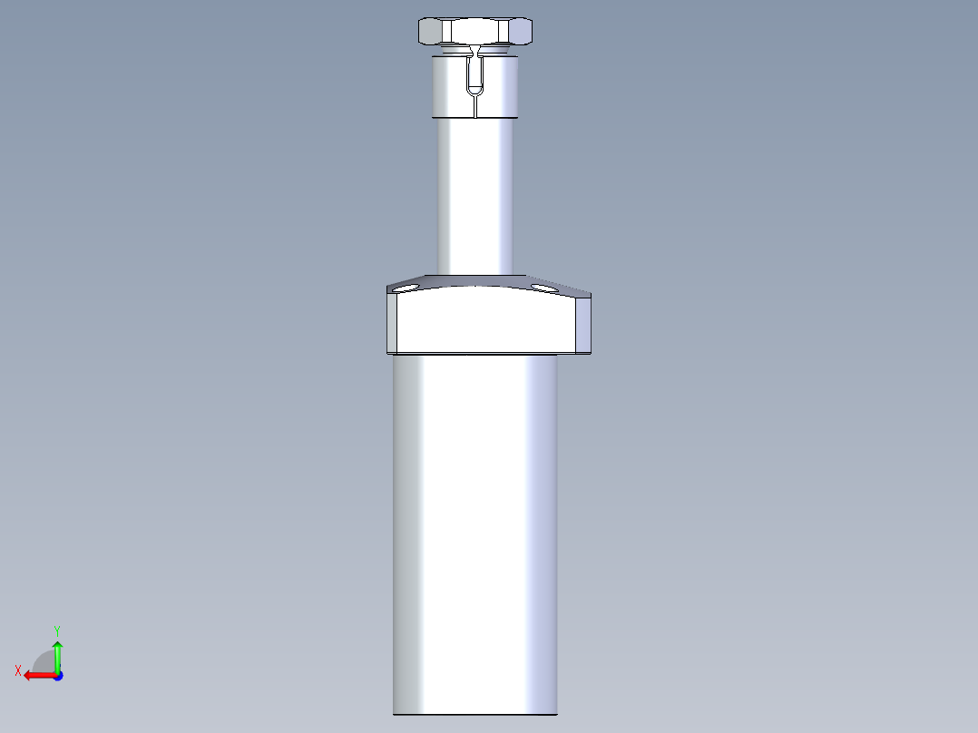 KOSMEKLHA0650-SL-Q45多系列多零件图纸模型后视图