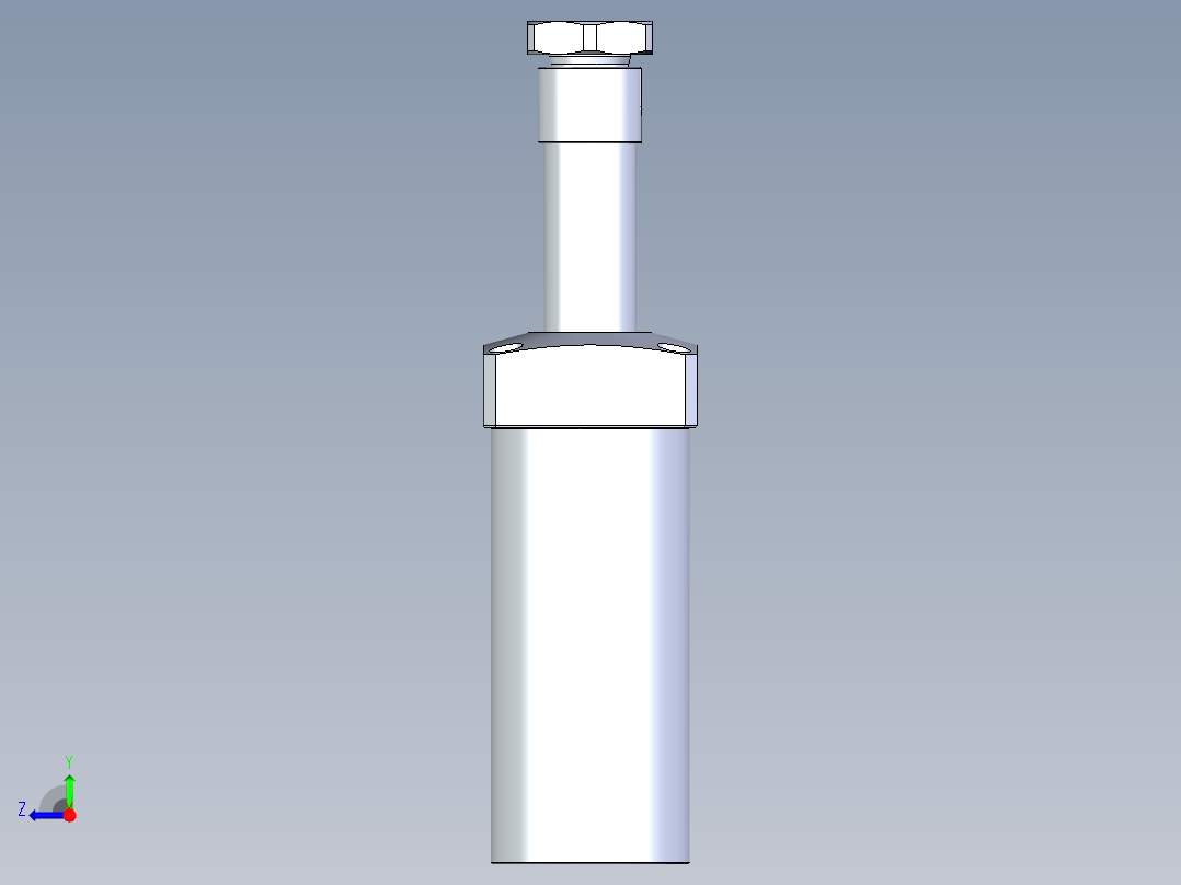KOSMEKLHA0650-SL-Q45多系列多零件图纸模型右视图