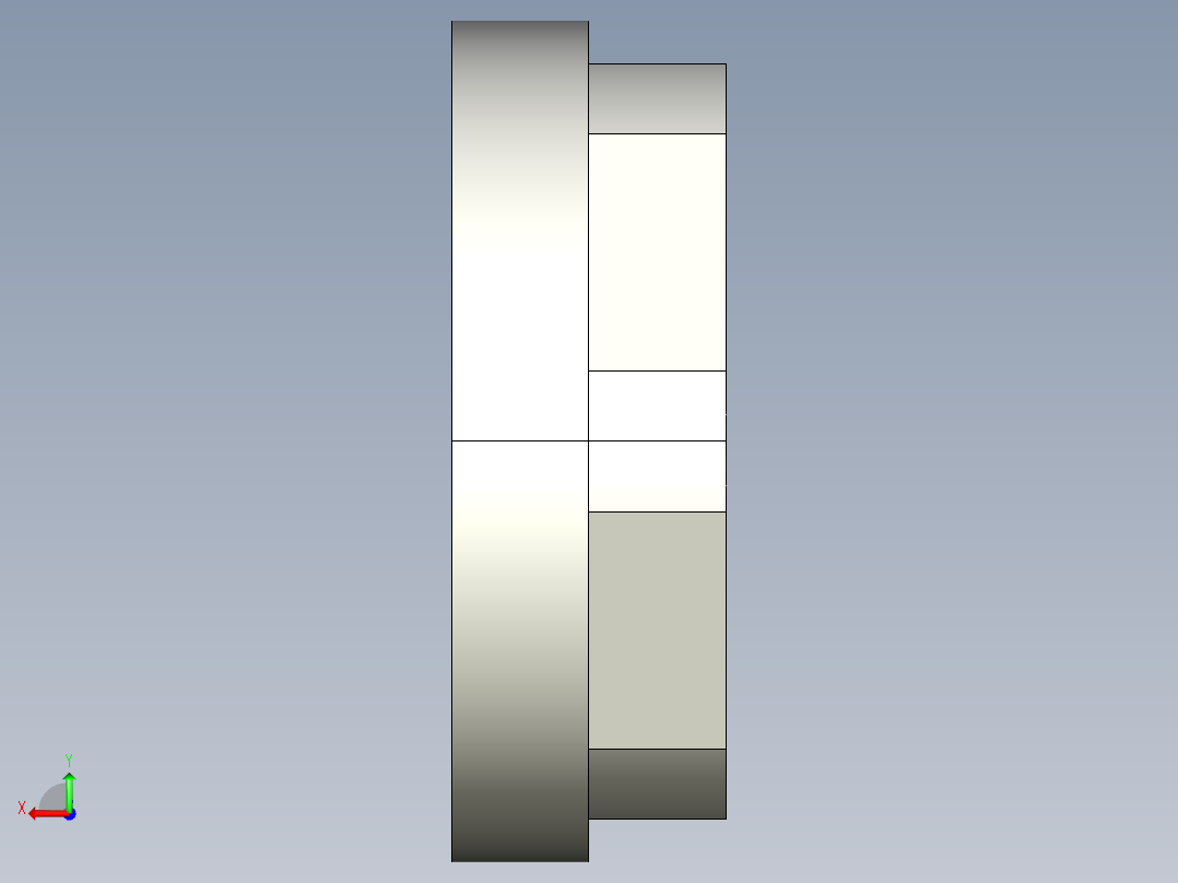 基恩士OP-84225_kc图纸模型后视图