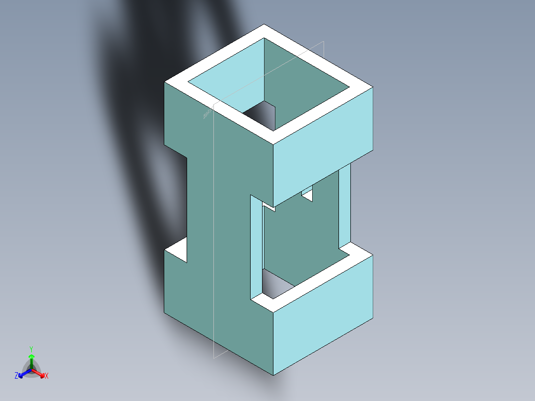 S3 机架正等轴测图