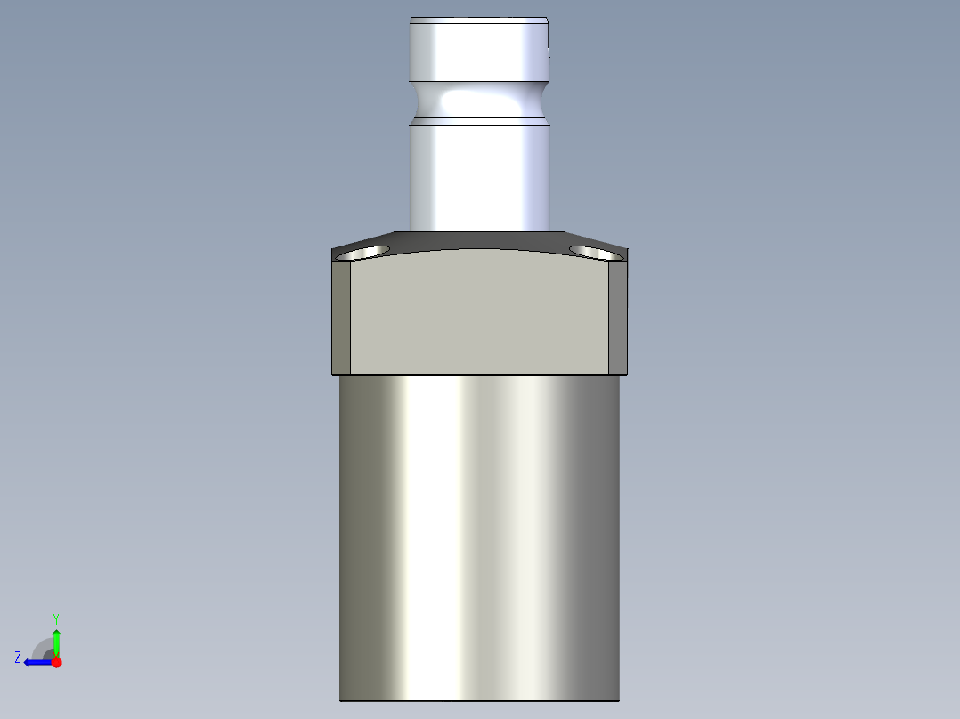 KOSMEKLHS0900-CR-F多系列多零件图纸模型右视图