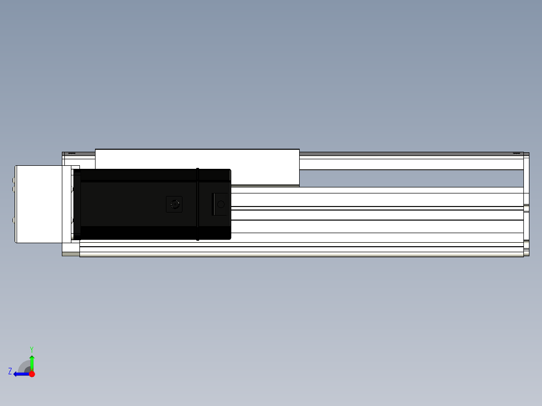Toyo东佑达直线模组-ETH22-200-BL-750W+煞車右视图