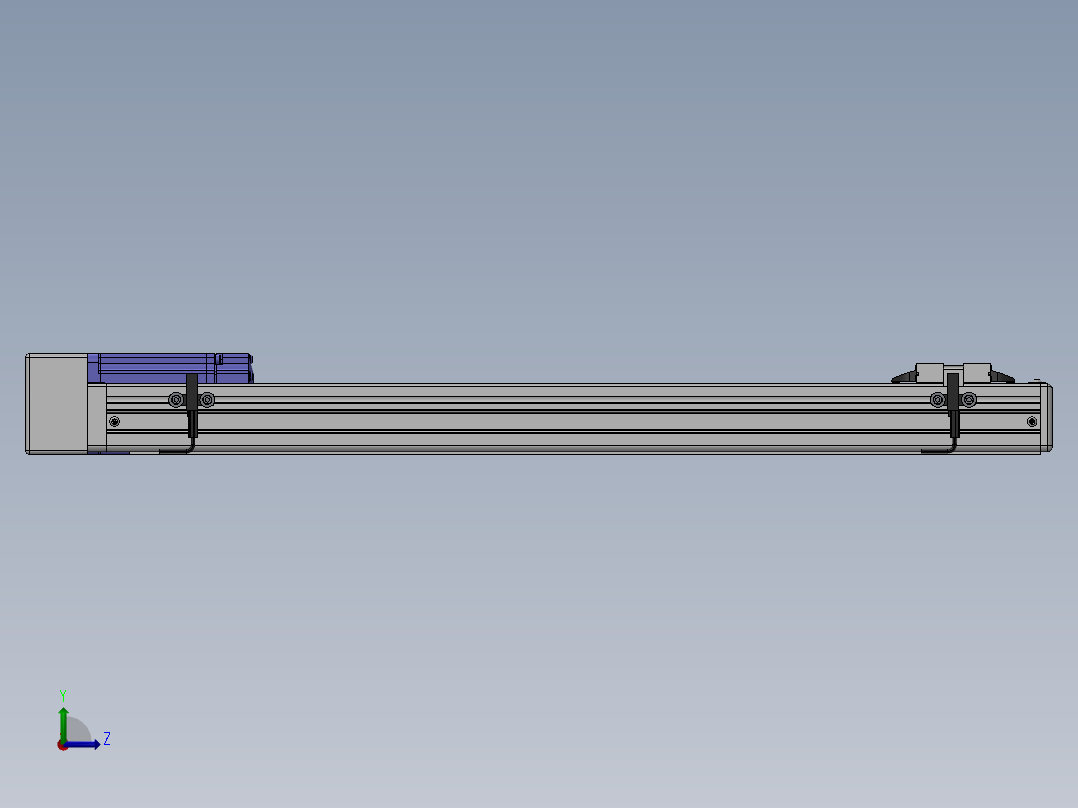 精密模组MY50-T10-450-BR-P20B-C4-C左视图