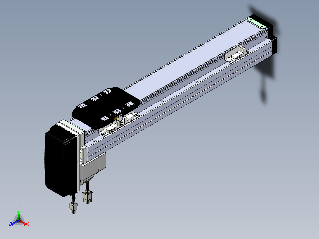 威洛博模组VGTH8-Lx-C-S350-BM-ZP20-C3正等轴测图