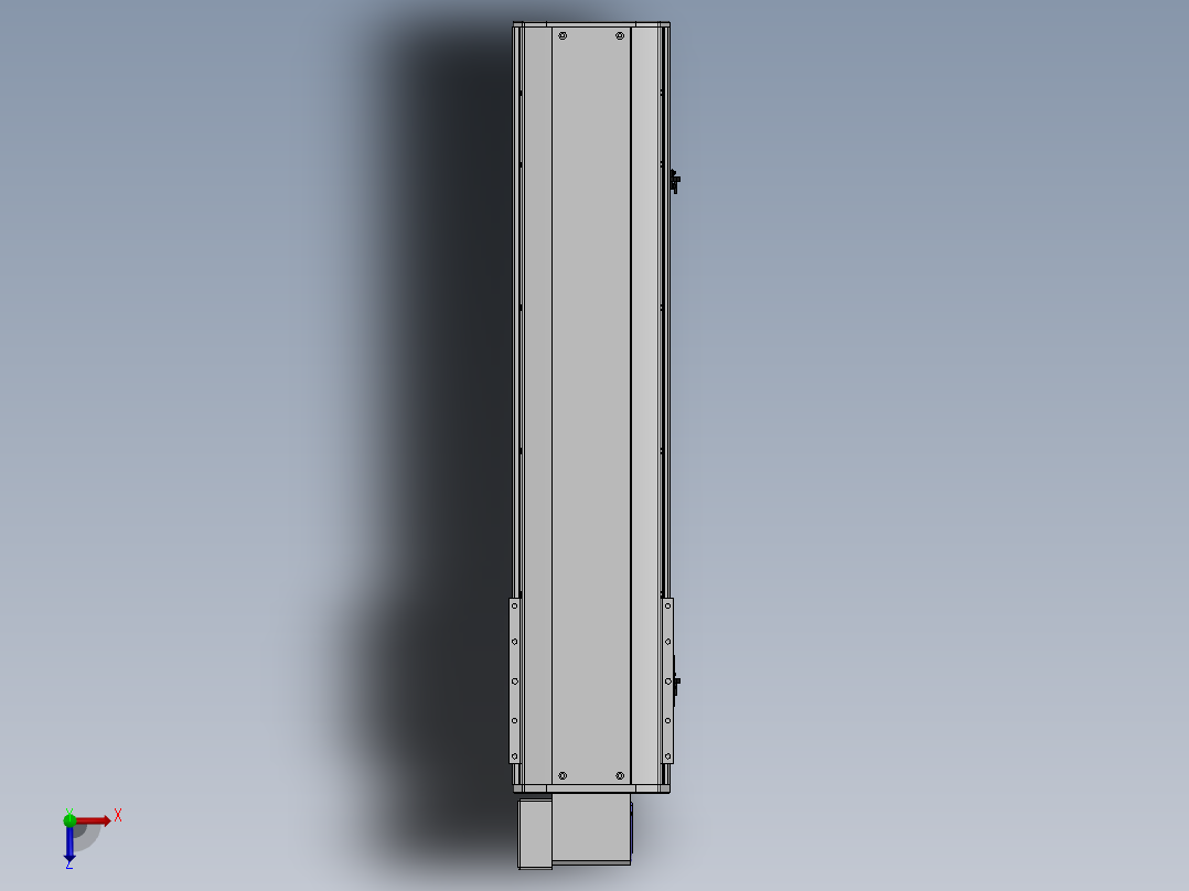精密模组MT220-L150-700-LD-M75-C4俯视图