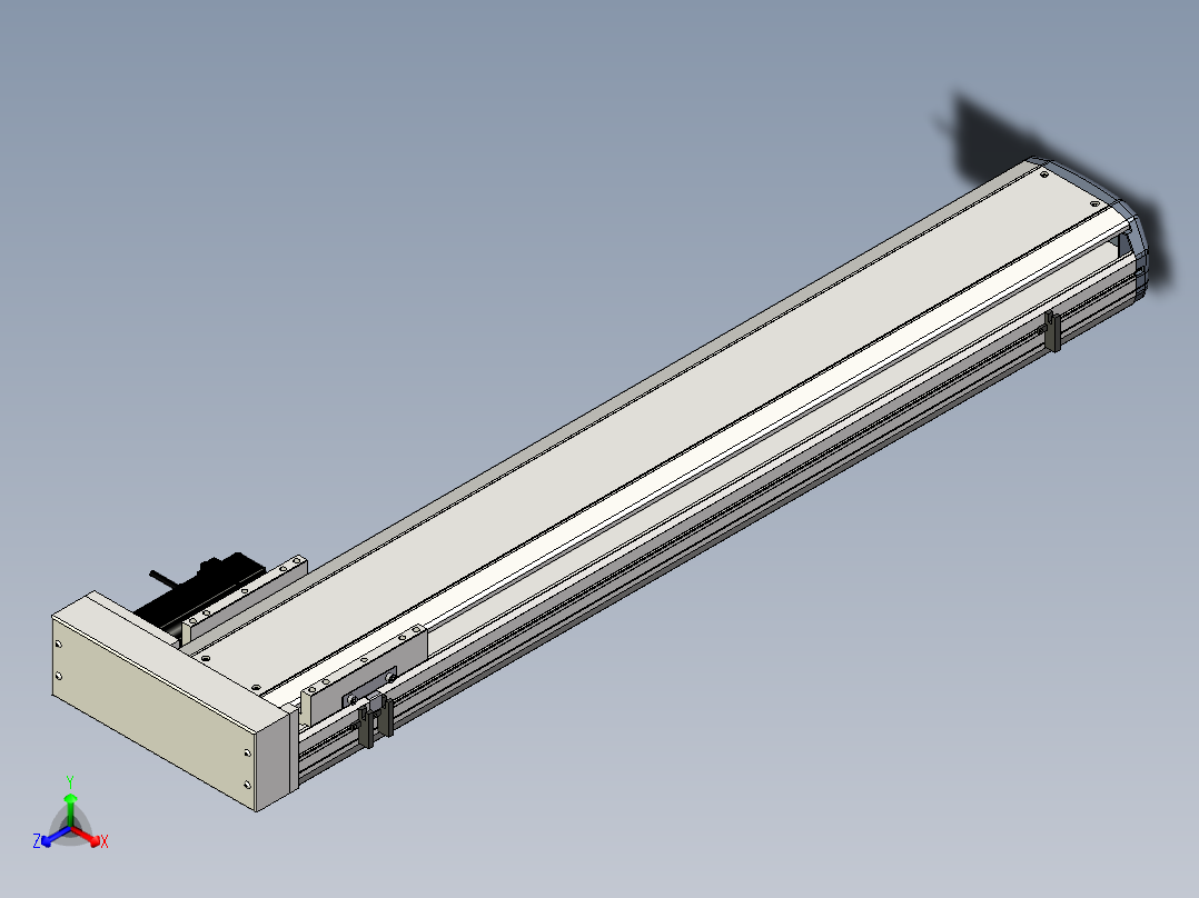 Toyo东佑达直线模组-ETH17-900-BR-M40B主视图