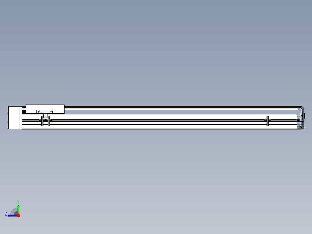 Toyo东佑达直线模组-ETH17-900-BR-M40B右视图