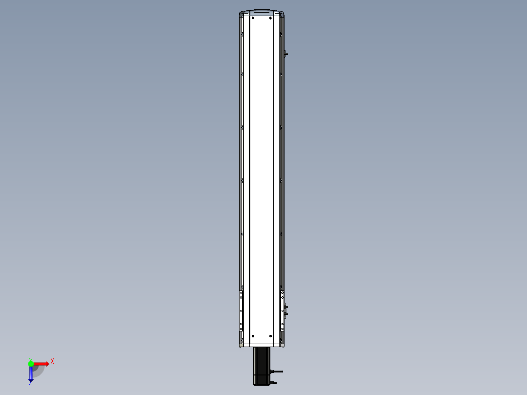 Toyo东佑达直线模组-ETH17-1000-BC-M40B俯视图
