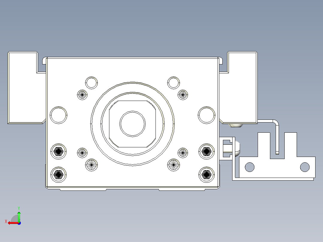 钢基模组-TPA-KNR-6005C-150A1-M-F0S1后视图