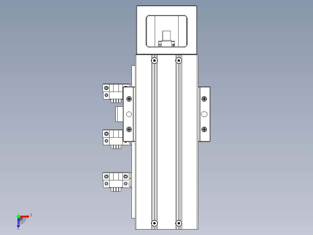 钢基模组-TPA-KNR-6005C-150A1-M-F0S1俯视图
