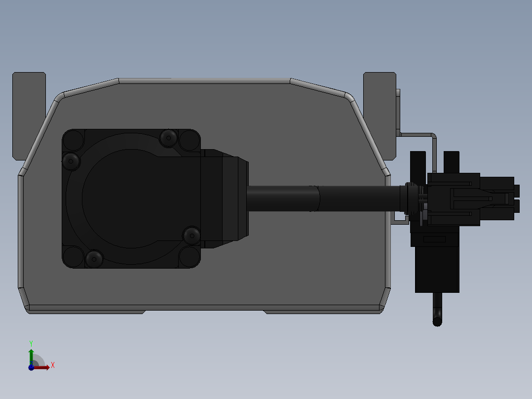 精密模组MY100-T10-300L-BC-P10B-C4-C前视图