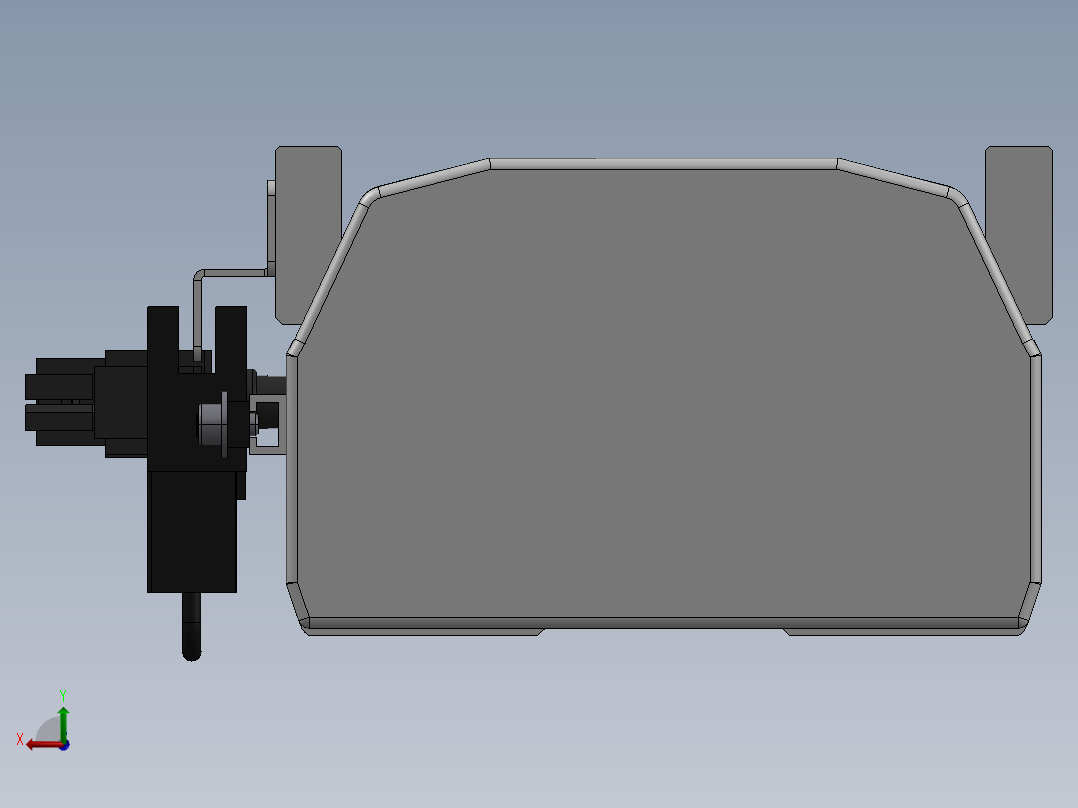 精密模组MY100-T10-300L-BC-P10B-C4-C后视图