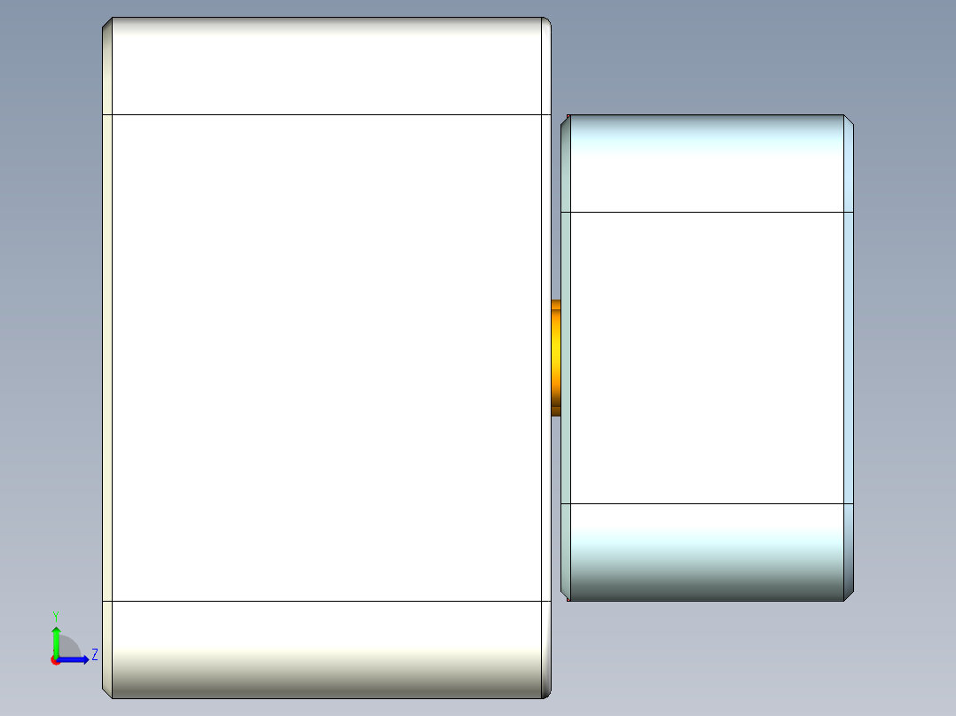 DCD874R(CAZ40)-CNC1-KuaiHuang-1205左视图