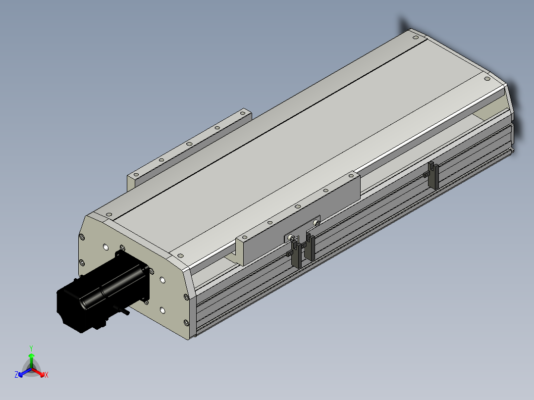 Toyo东佑达直线模组-ETH22-250-BC-400W正等轴测图