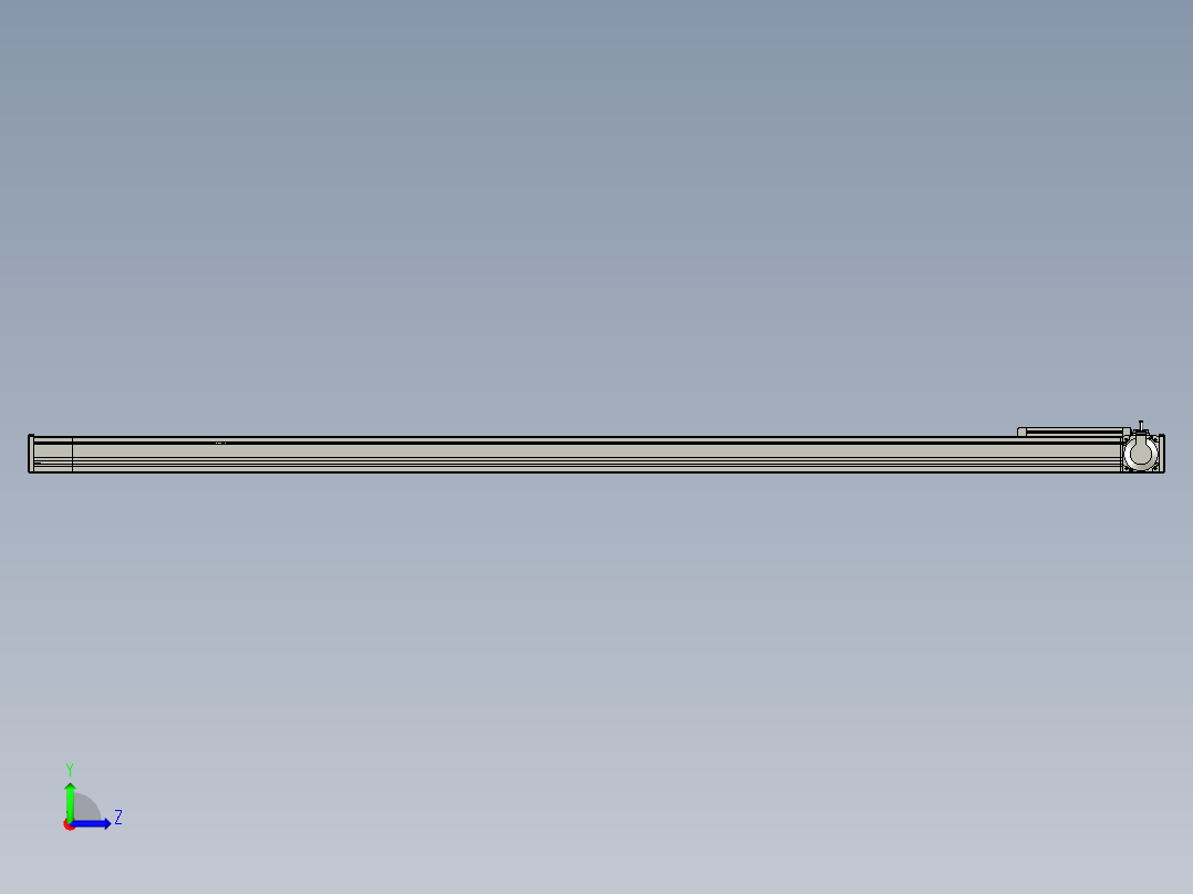 欧规系列-LB8-L150-S2100-BR-ZP75-C3左视图