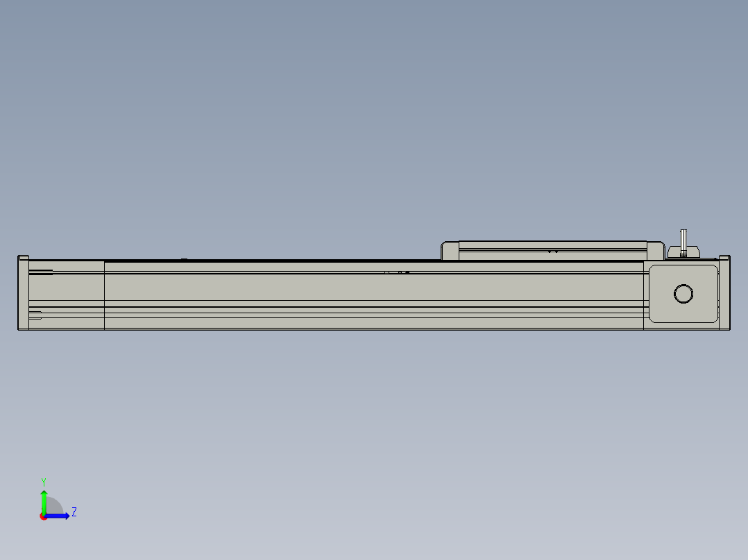 欧规系列-LB8-L150-S400-BL-ZP75-C3左视图