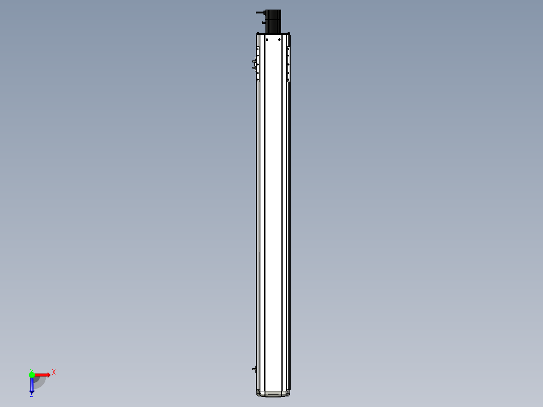 Toyo东佑达直线模组-ETH14-1200-BC-200W俯视图