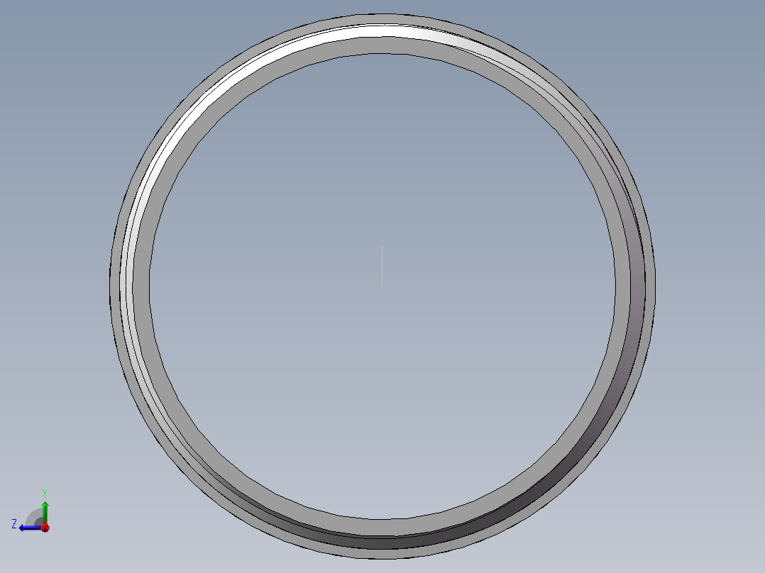 丝头-单外丝 DN32右视图