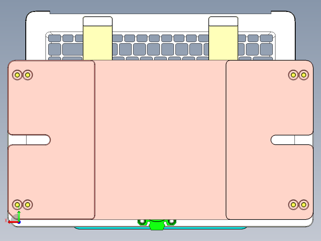 UX550-C-CNC4-1208后视图