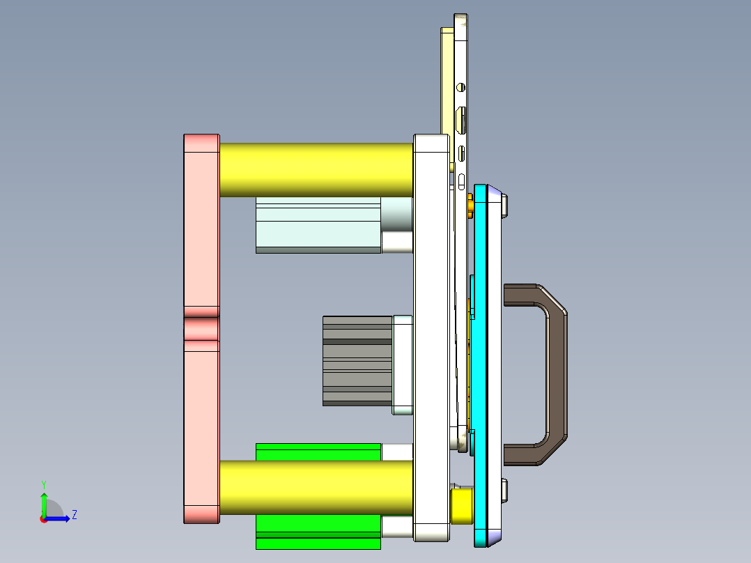 UX550-C-CNC4-1208左视图