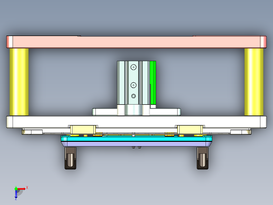 UX550-C-CNC4-1208俯视图