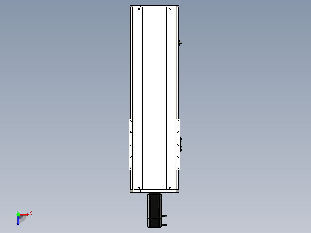 Toyo东佑达直线模组-ETH22-450-BC-400W+煞車俯视图