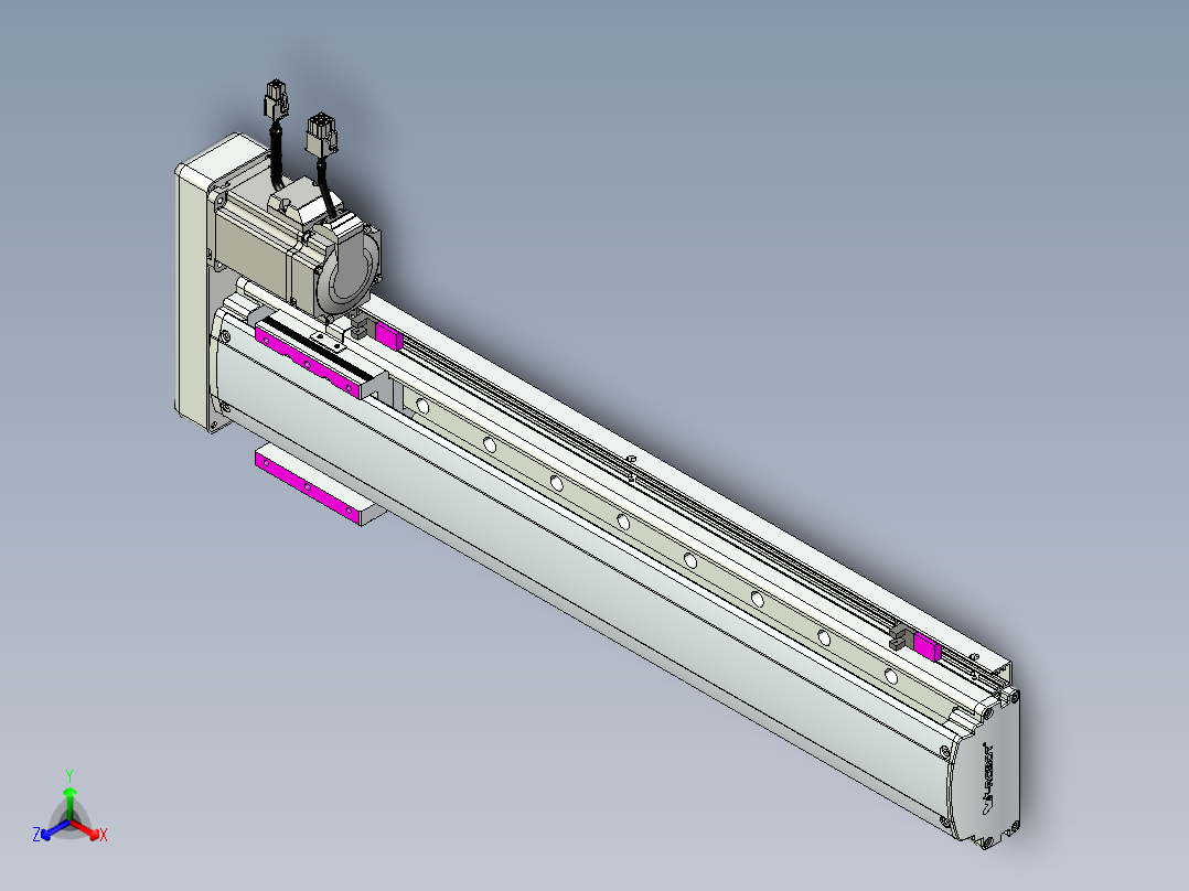 威洛博QF12-Lxx-S480-BR-ZP40-C3正等轴测图