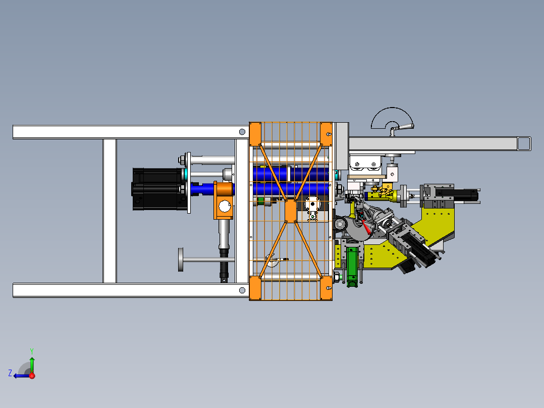 液压阀密封性测试机右视图